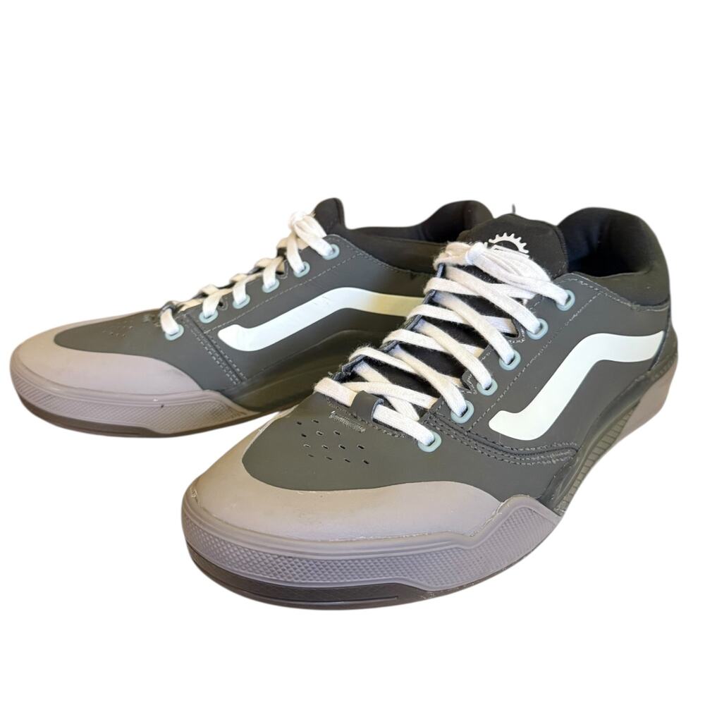 Vans BMX Peak X Lewis Mills Green Sneakers Size 10